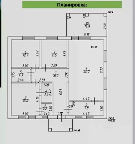 Продается 1-этажный дом, 137 м²