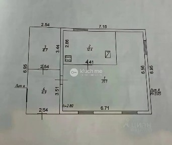 Татарстан респ., Казань, р-н Московский, Краснооктябрьский жилмассив, ул. Центральная, 7Б