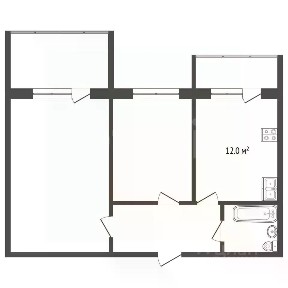 Сдается 2-комн. квартира, 50 м²