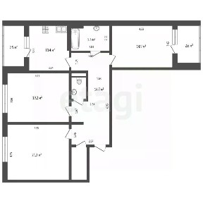 Продается 3-комн. квартира, 92,5 м²