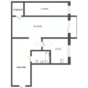 Продается 2-комн. квартира, 44,4 м²