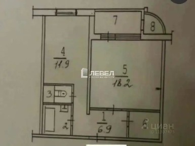 Продается 1-комн. квартира, 46 м²