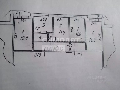 Продается 4-комн. квартира, 90,7 м²