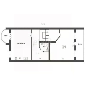Продается 4-этажный таунхаус, 213 м²