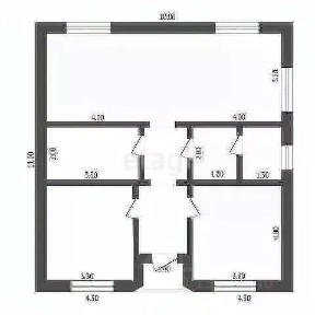 Продается 1-этажный дом, 86,7 м²