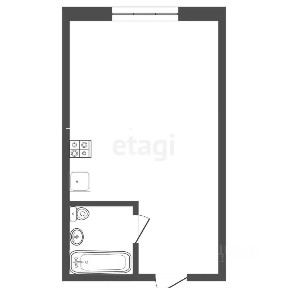 Продается 1-комн. квартира, 18 м²