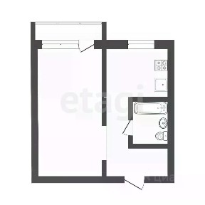Продается 1-комн. квартира, 31 м²