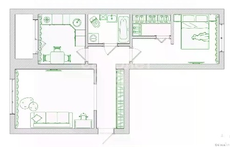 Продается 2-комн. квартира, 49,1 м²
