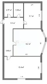 Продается 2-комн. квартира, 52,2 м²