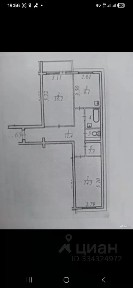 Продается 2-комн. квартира, 57,8 м²