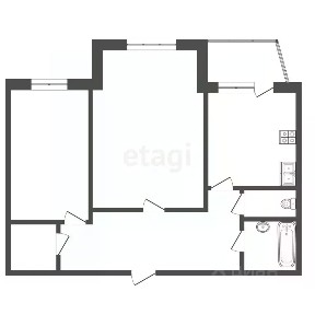 Продается 2-комн. квартира, 62 м²