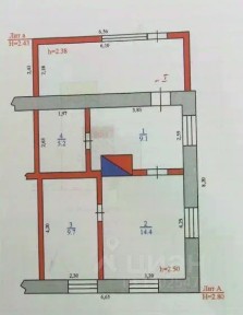 Продается помещение свободного назначения, 38,4 м²