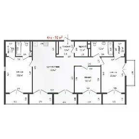 Продается 3-комн. квартира, 92 м²
