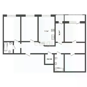 Продается 4-комн. квартира, 129,6 м²