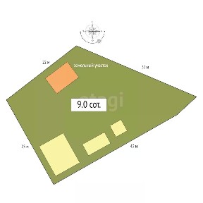 Продается 2-этажный дом, 72 м²