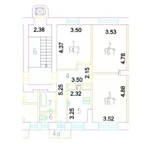 Продается 3-комн. квартира, 69,9 м²