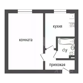 Продается 1-комн. квартира, 34,5 м²