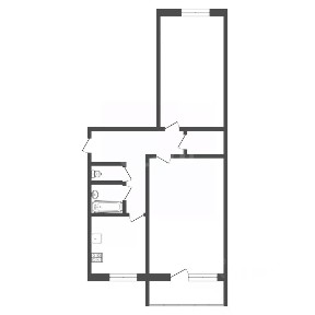 Продается 2-комн. квартира, 44 м²