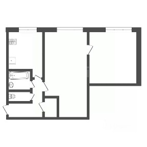 Продается 2-комн. квартира, 39,4 м²