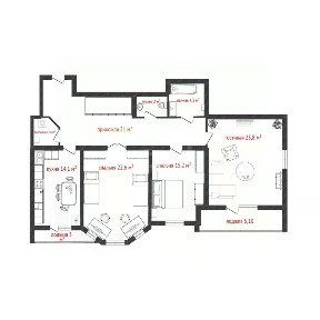 Продается 3-комн. квартира, 107,8 м²