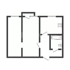 Продается 2-комн. квартира, 41,3 м²