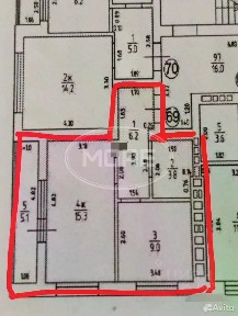 Продается 1-комн. квартира, 39,4 м²