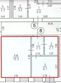 Продается 1-комн. квартира, 24 м²
