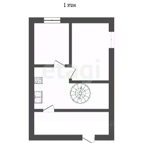 Продается 2-этажный дом, 45 м²