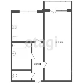 Продается 1-комн. квартира, 31 м²
