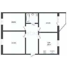 Продается 3-комн. квартира, 69 м²