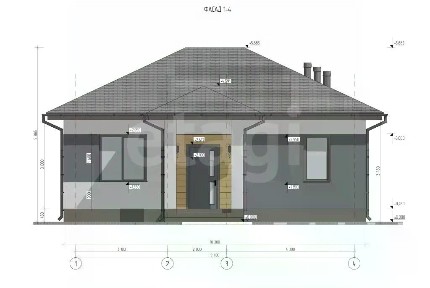Продается 1-этажный дом, 92 м²