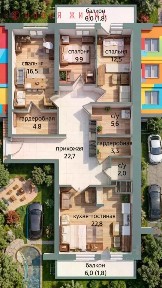 Продается 3-комн. квартира, 104 м²