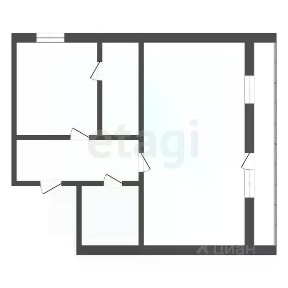 Продается 1-комн. квартира, 56,6 м²