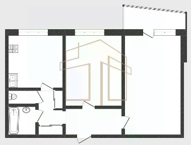 Продается 2-комн. квартира, 50,3 м²