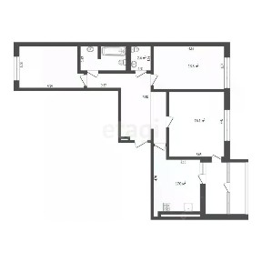 Продается 3-комн. квартира, 73,4 м²
