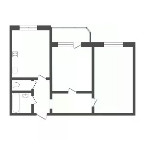 Продается 2-комн. квартира, 60,1 м²