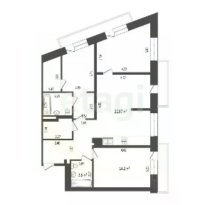 Продается 3-комн. квартира, 95 м²