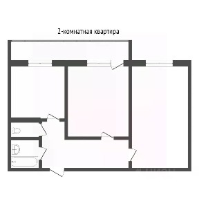Продается 2-комн. квартира, 49,2 м²