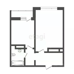 Продается 1-комн. квартира, 35,4 м²