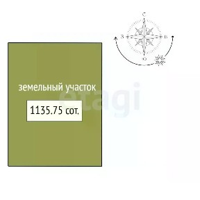 Продается участок, 1 135,75 сот.