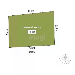 Продается 2-этажный дом, 32 м²