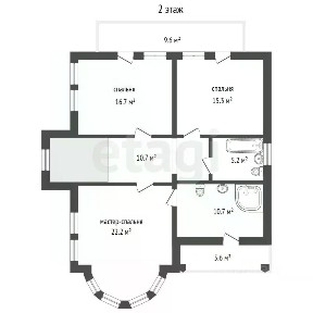 Продается 2-этажный дом, 216 м²