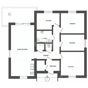 Продается 1-этажный дом, 150 м²