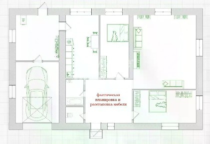 Продается 1-этажный дом, 112 м²
