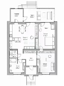 Продается 1-этажный таунхаус, 111 м²