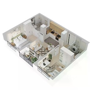 Продается 2-комн. квартира, 48,38 м²