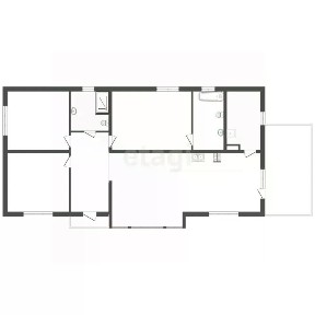 Продается 1-этажный дом, 132,1 м²