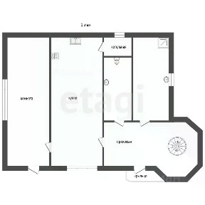 Продается 2-этажный дом, 70 м²