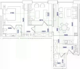 Продаются 3-комн. апартаменты, 80 м²