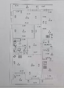 Продается 3-комн. квартира, 81,1 м²